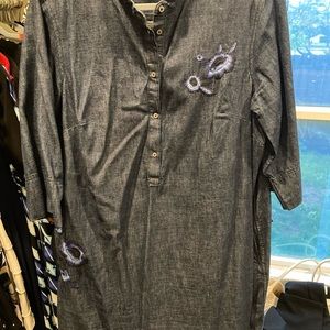 Ralph Lauren Denim Plus Size(16W) Dress only worn once!